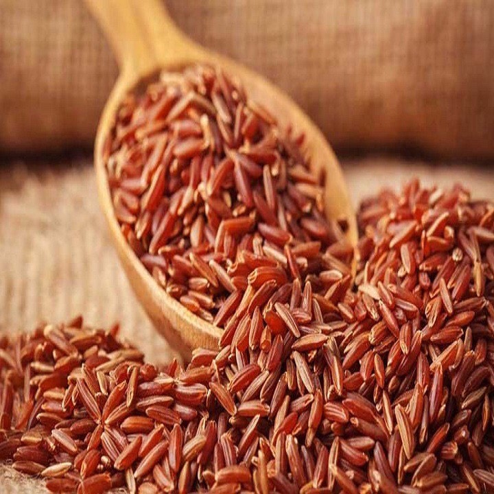 2kg Gạo Lứt Đỏ Huyết Rồng - Hạt dài đỏ giàu dinh dưỡng, tốt cho sức khỏe