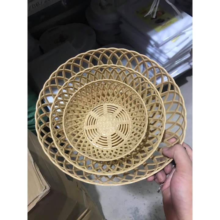 { GIÁ HỦY DIỆT} RỔ Gỉa Mây Tre Đan Tiện Lợi bền đẹp – Việt Nhật – top1shop
