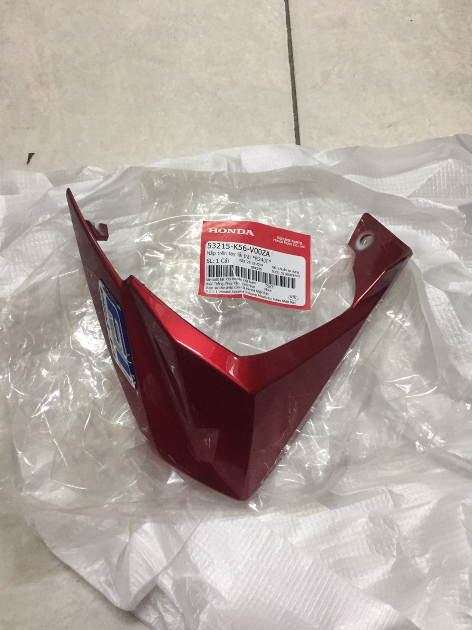 DÀN ÁO WINNER V1 ĐỎ CHERRY DOHC BẠC ZIN HÃNG ( BÁN LẺ TỪNG MÓN)