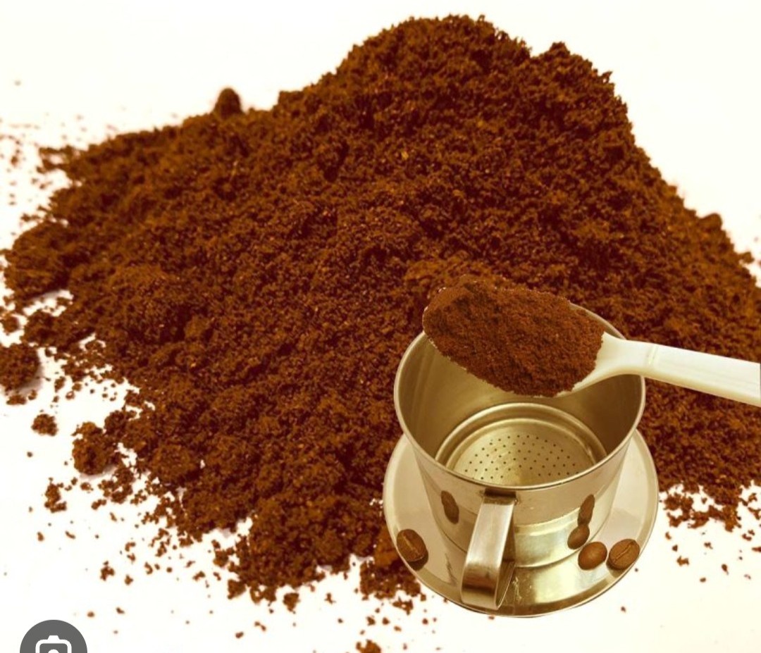 Cà phê hạt nguyên chất, cà phê hạt ROBUSTA 100% Rang Mộc ( 1KG )