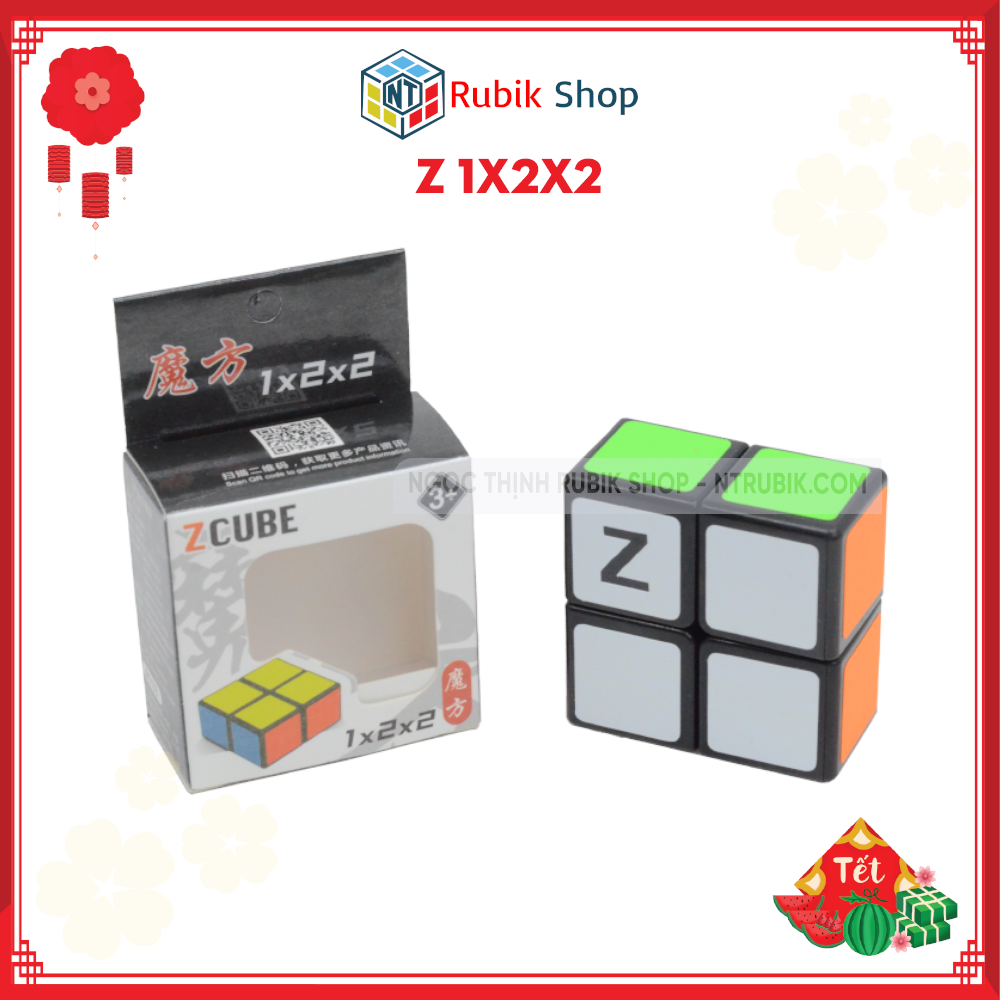 [Hoàn tiền 10%][Rubik Biến Thể] Rubik ZCube Z 1x2x2 đồ chơi thông minh