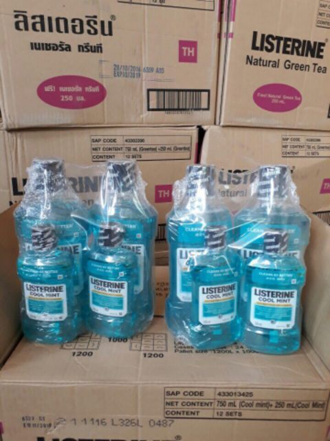 COMBO 2 CHAI NƯỚC SÚC MIỆNG (750ml tặng 250ml)