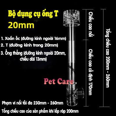 Bộ lọc váng xoay bể cá