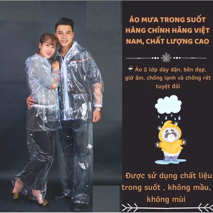 ⛔GIADUNGHOALONG⛔ Bộ áo mưa trong