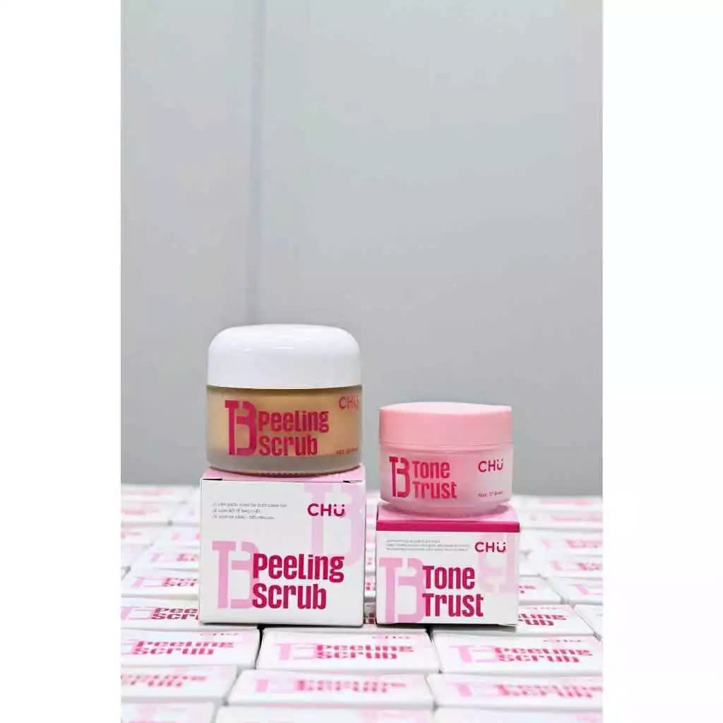 Combo Tonetrust kem nách 30g giảm thâm dưỡng trắng và tẩy tế bào chết 40g DC176