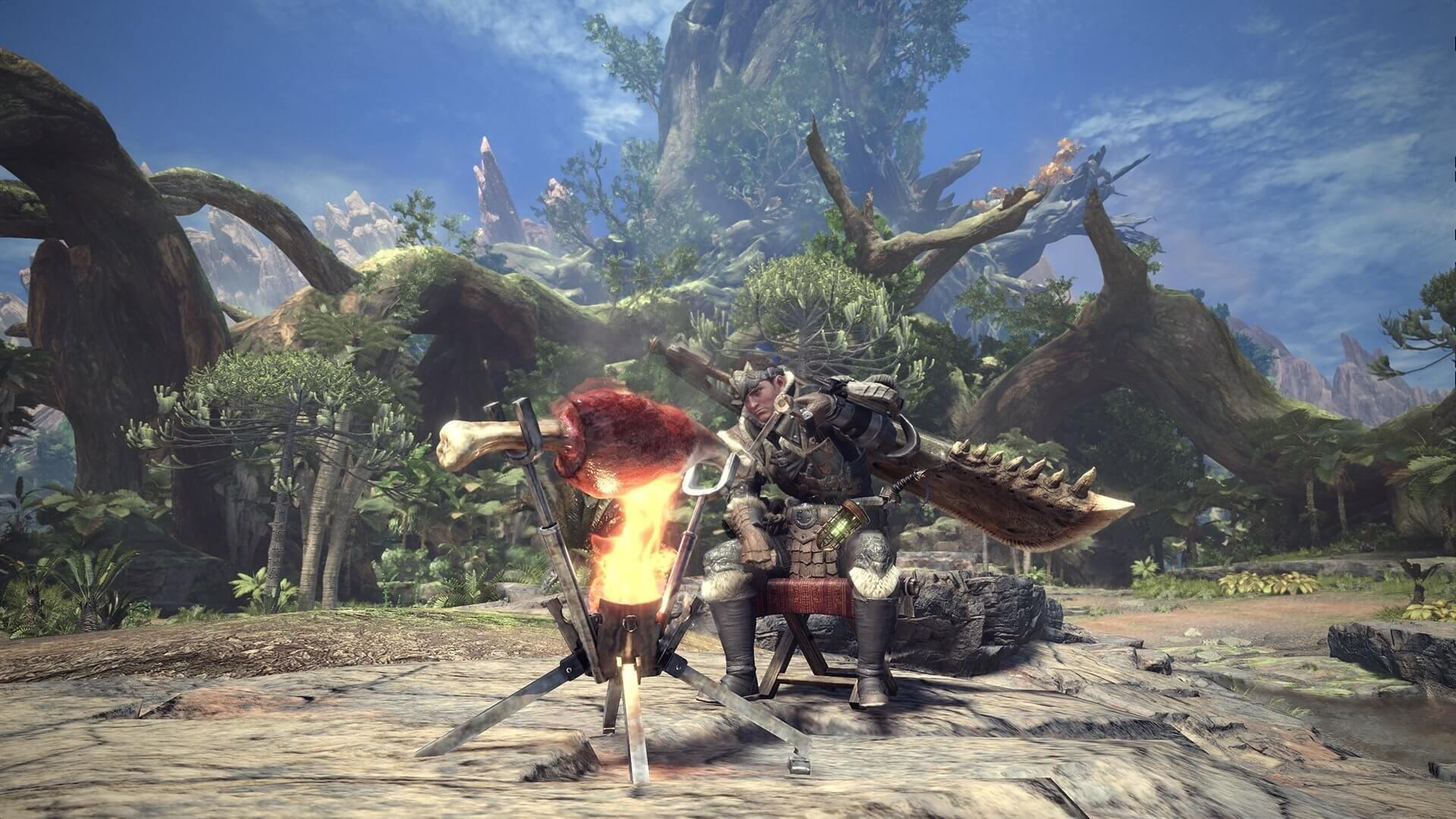 Đĩa game PS4 : Monster Hunter : World (Hệ US)