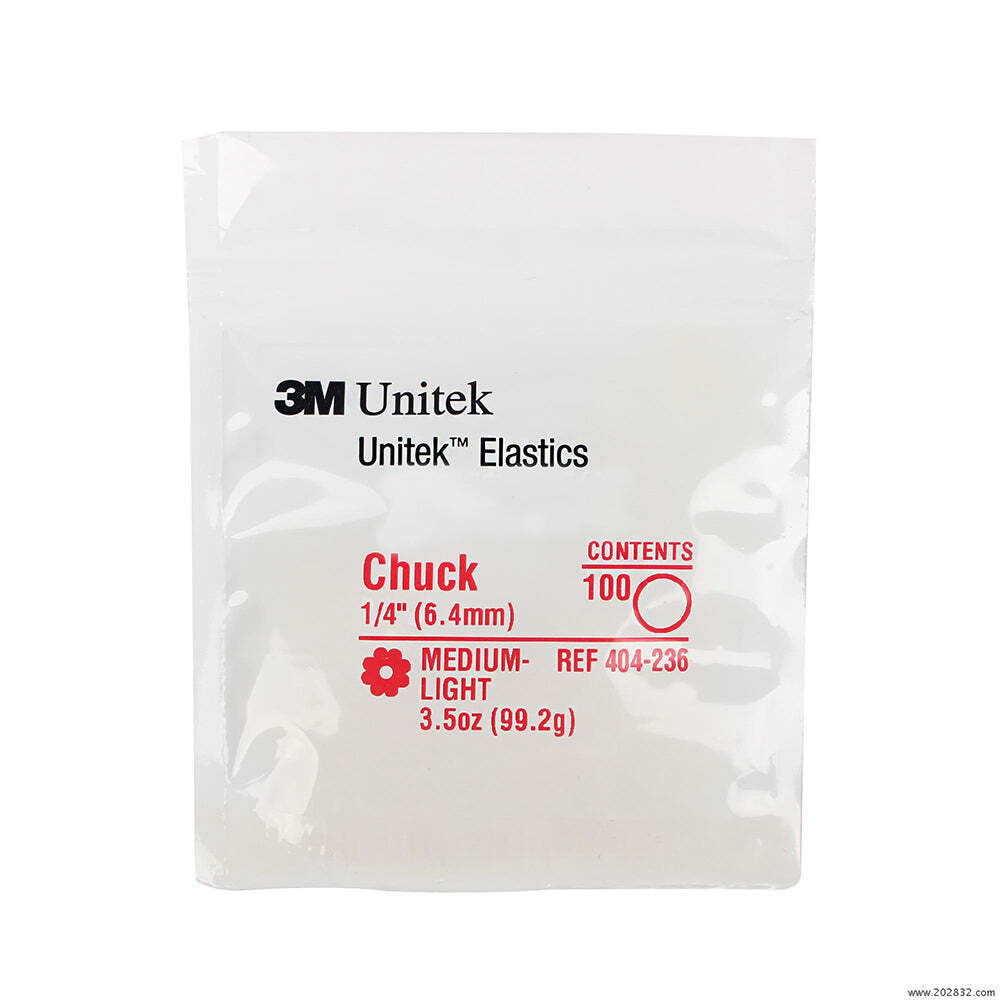 Thun kéo niền răng, chun liên hàm 3M Unitek Elastics (100 chun/túi)