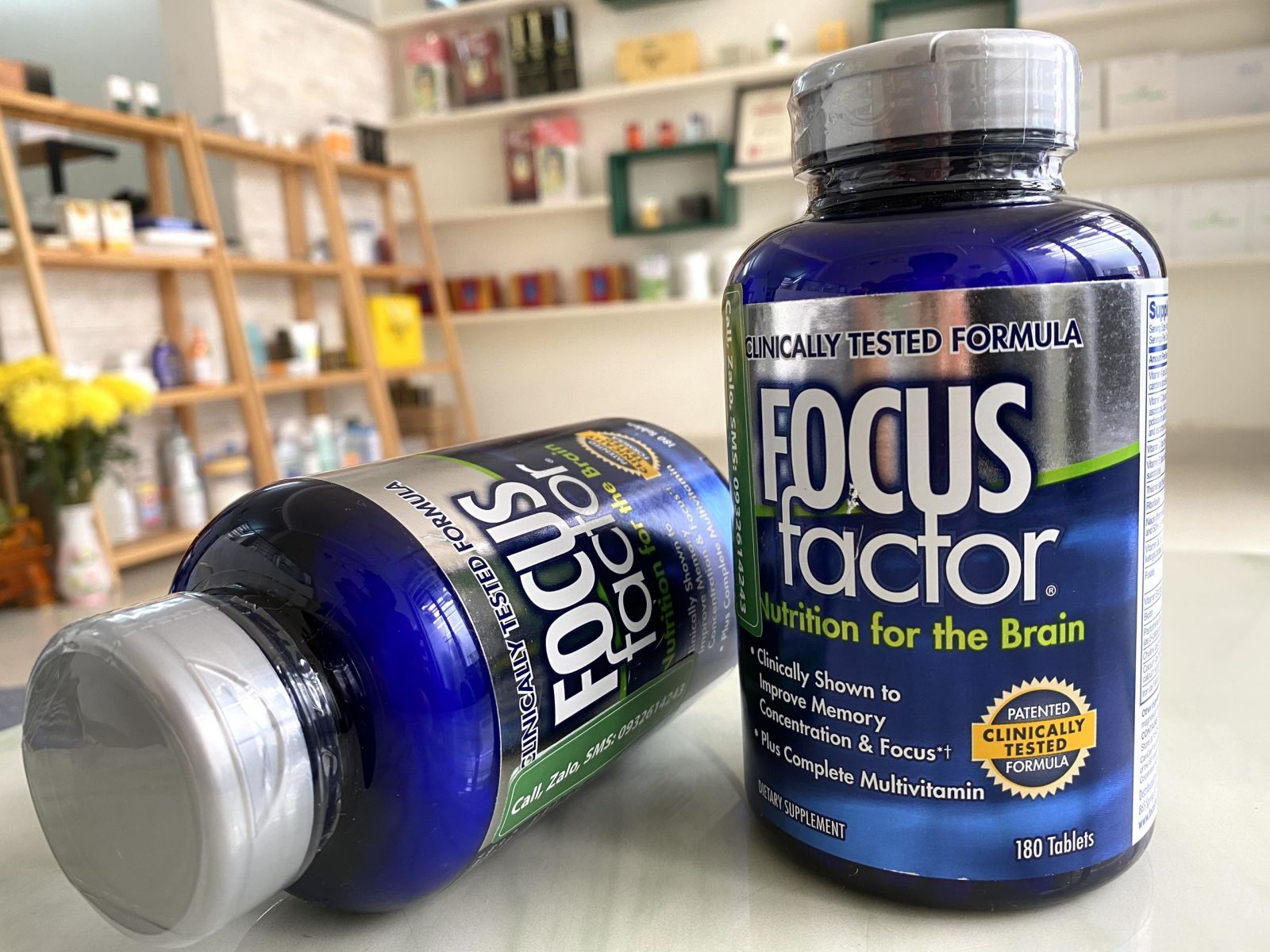 [HCM]Focus Factor Nutrition for The Brain Hộp 180 viên