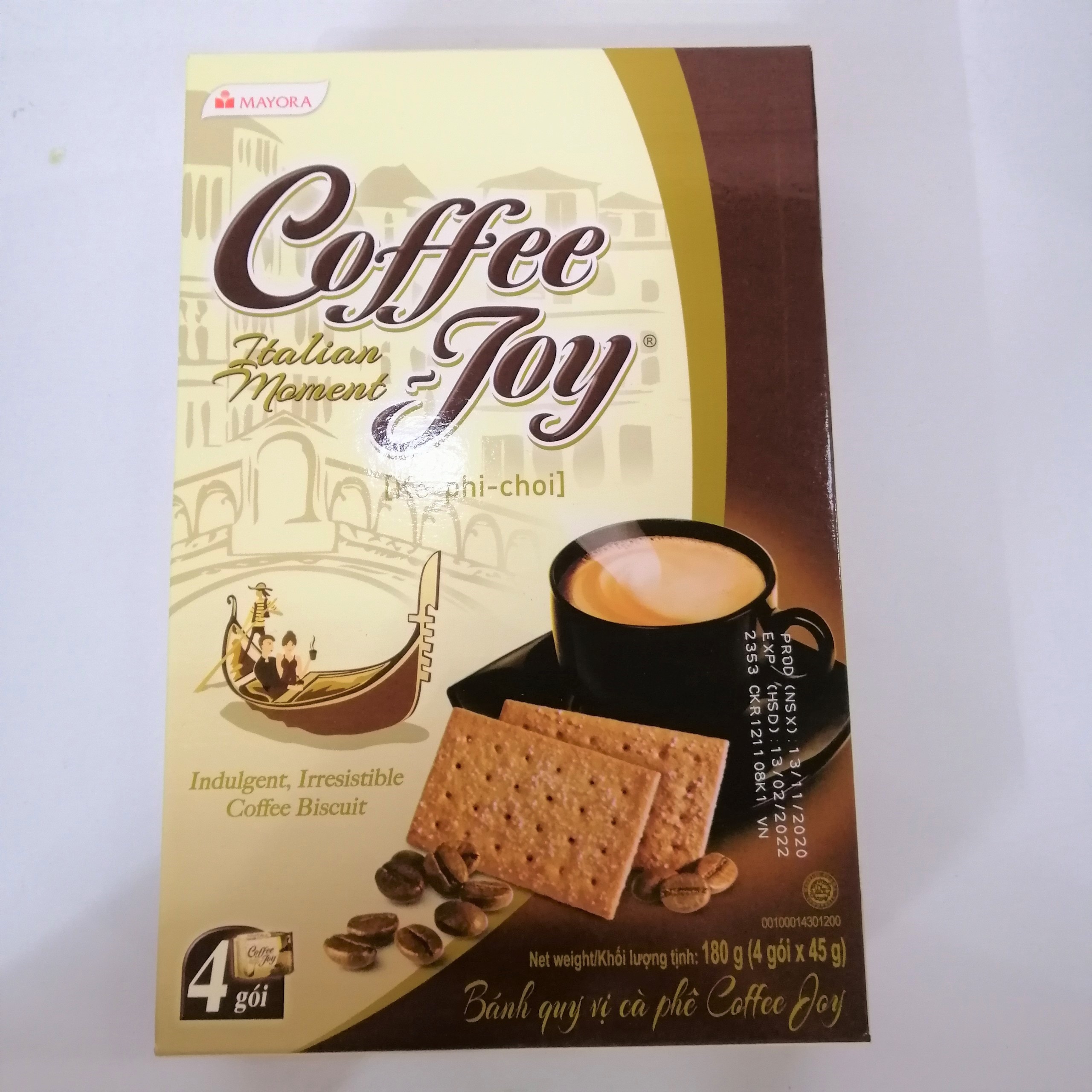 Bánh Quy Cà Phê Coffee Joy Thơm Lừng Hấp Dẫn