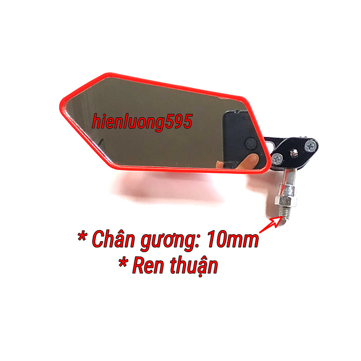 GƯƠNG CHIẾU HẬU XE MÁY 5 CẠNH (MỘT CHIẾC BÊN TRÁI)