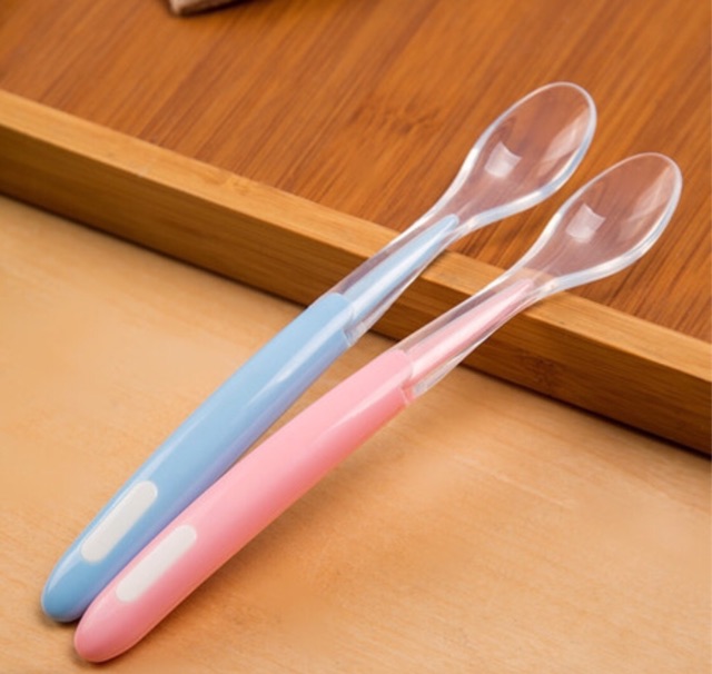 Thìa Silicon ăn dặm (lòng thìa sâu)