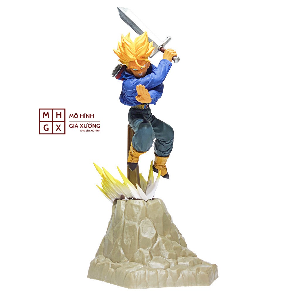 Mô hình Dragon Ball Bộ 3 Nhân Vật Songoku - Vegata - Trunks Cao 17-29 cm - mô hình figure 7 viên ngọc rồng mô hình giá xưởng