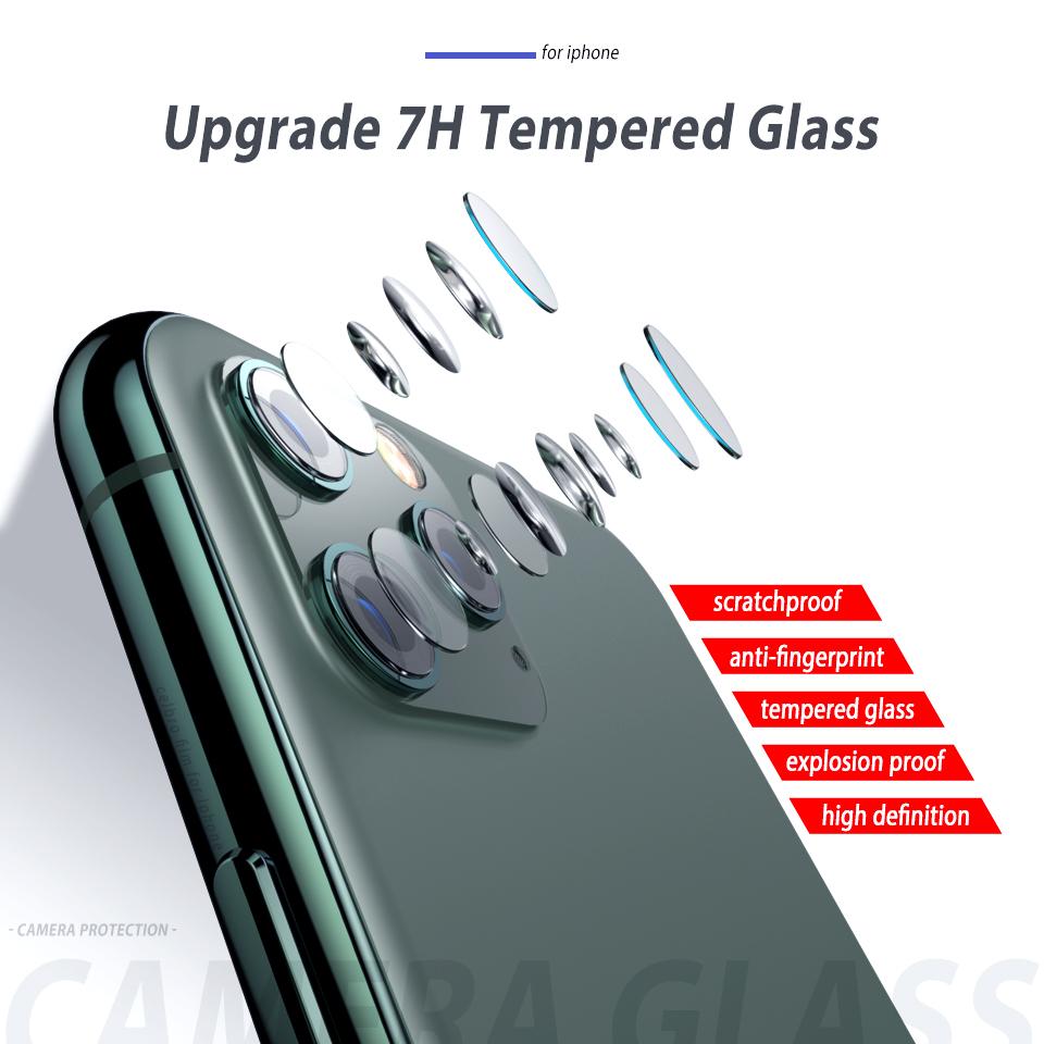 Bộ 2 Miếng Kính Cường Lực Cho Camera iPhone 11, Dán Kính iPhone 11