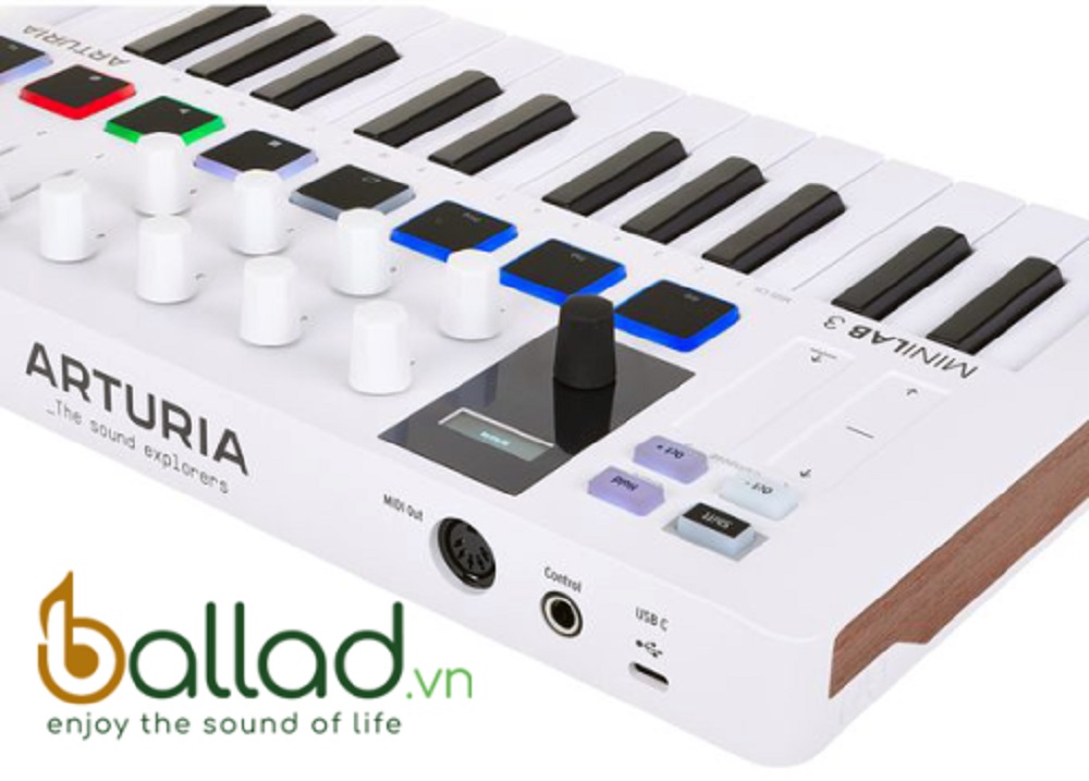 Arturia MiniLab 3 (màu trắng & đen)