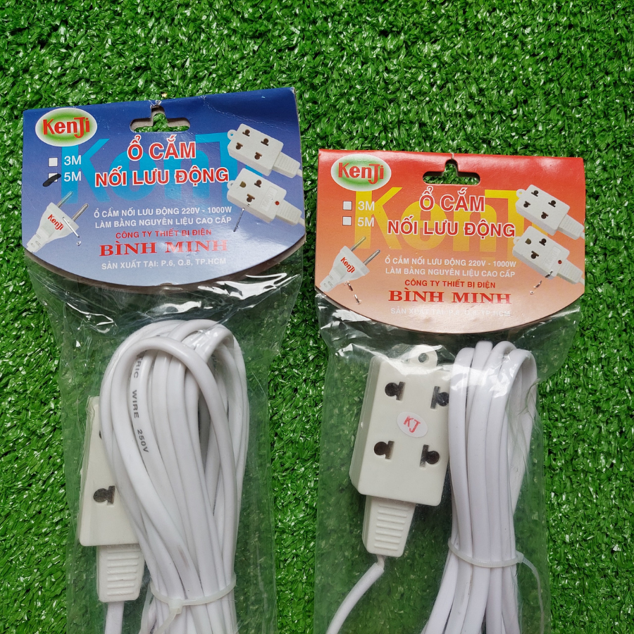 Ổ Cắm Đa Năng Liền Dây 1000W 3m - 5m
