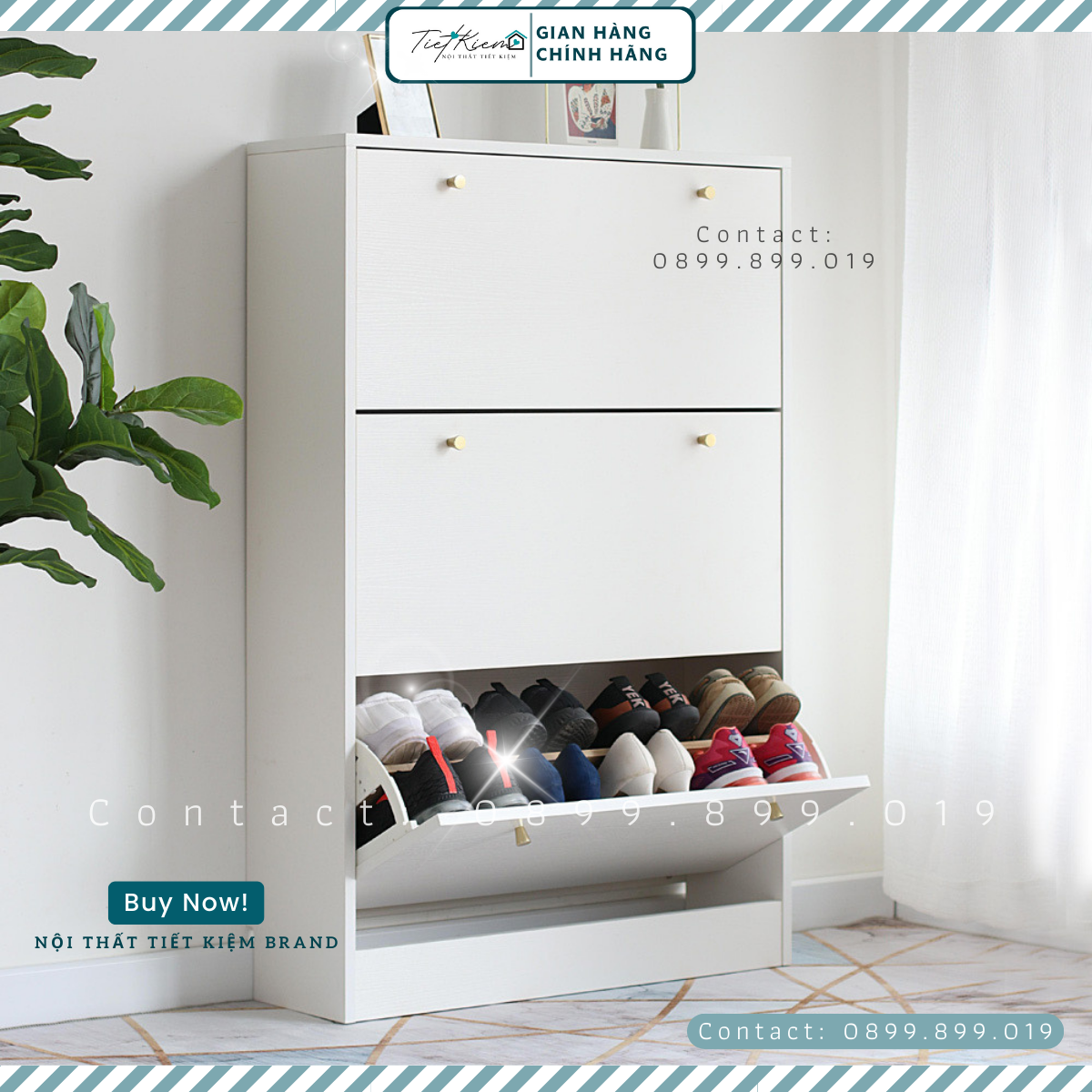 Tủ giày thông minh siêu mỏng KG3799