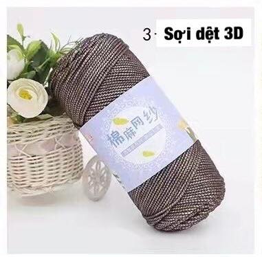 Sợi Dệt 3D bọc lưới kích thước sợi 3mm