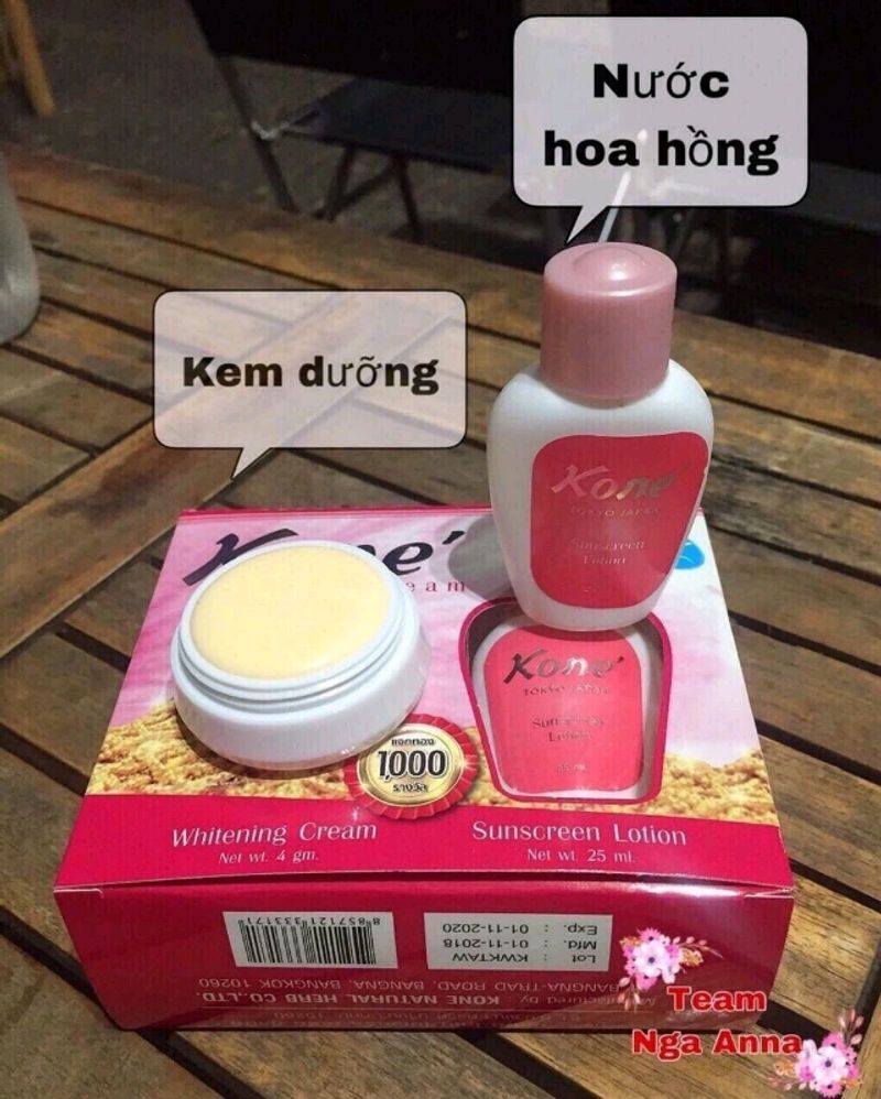 Kem Kone trắng da Thái Lan