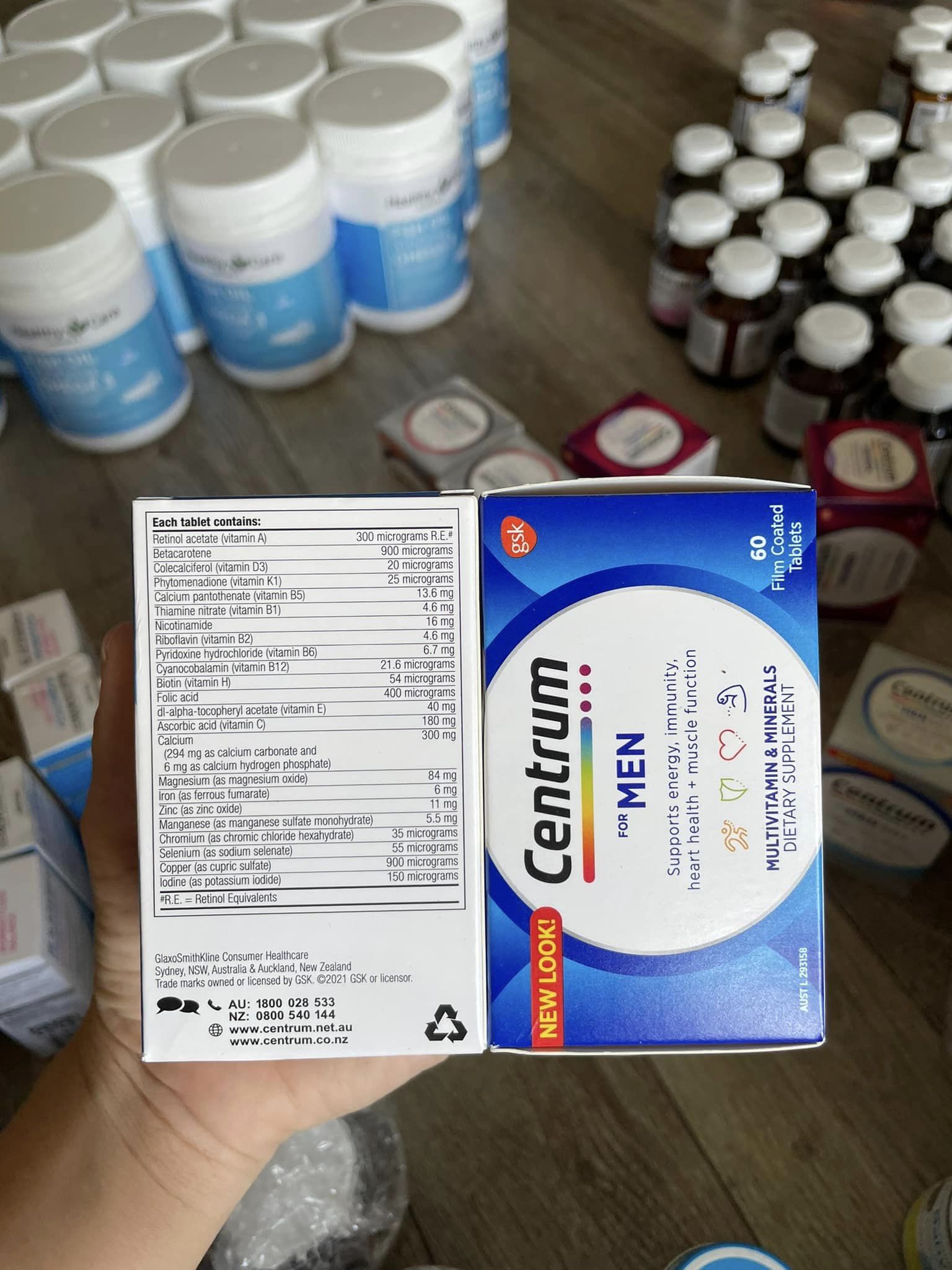 Centrum Men 90 viên
