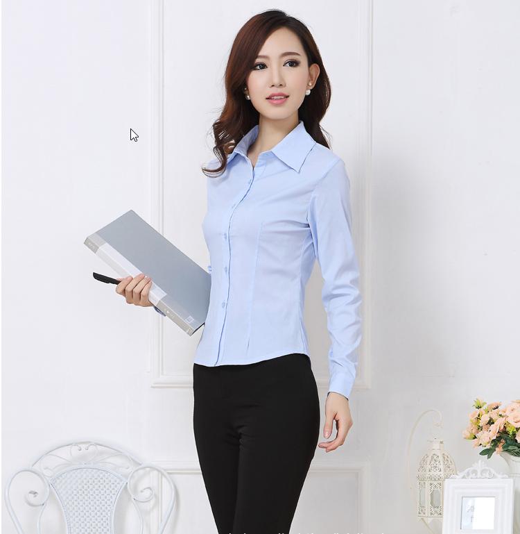 Sơ mi nữ công sở dài tay s32