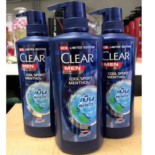 Dầu Gội Clear Men Cool Sport Thái Lan 450ml