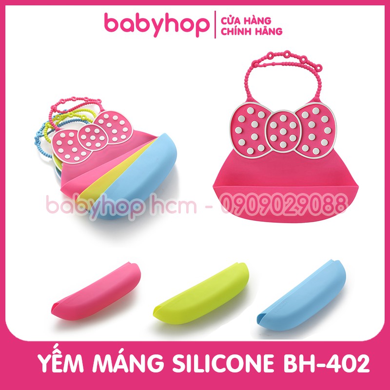 Yếm máng Silicone Babyhop BH-402