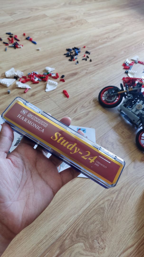 [HOẢ TỐC] Kèn harmonica tremolo Suzuki Study 24 key C