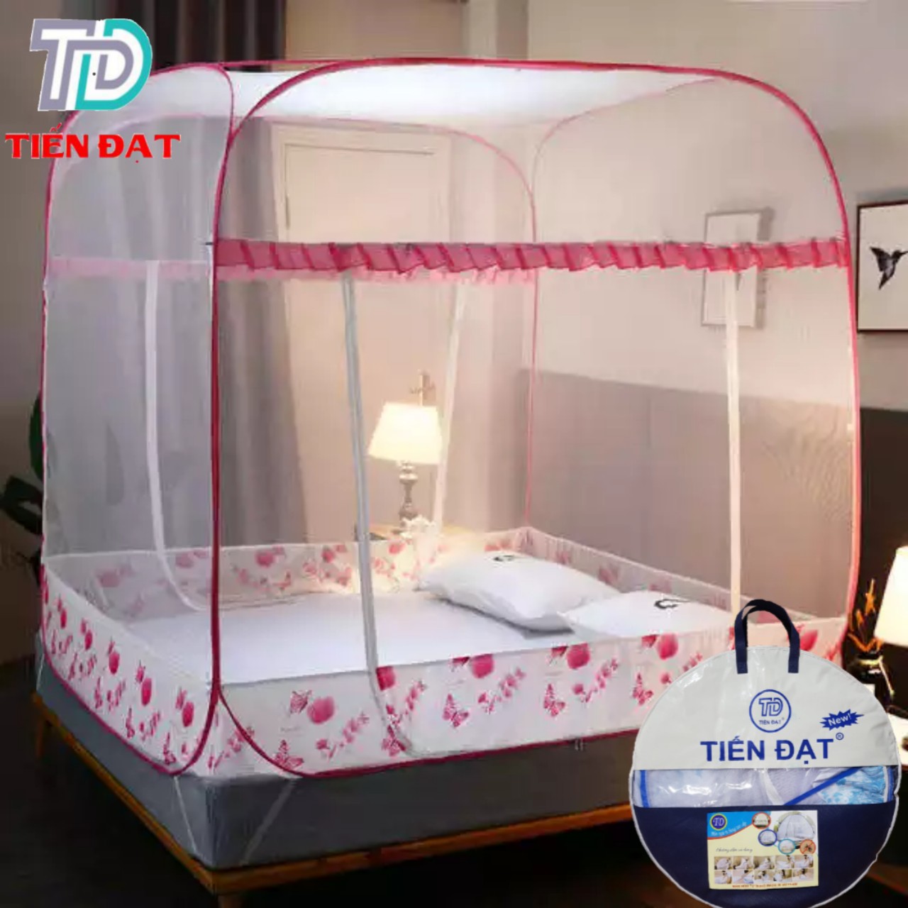 mùng  màn (  chân viền )  cao cấp tiến đạt