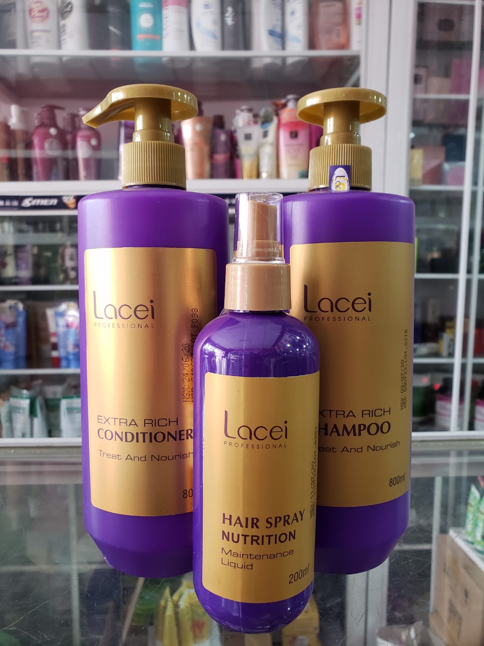 [HCM]Combo dầu gội - xã - xịt dưỡng Lacei