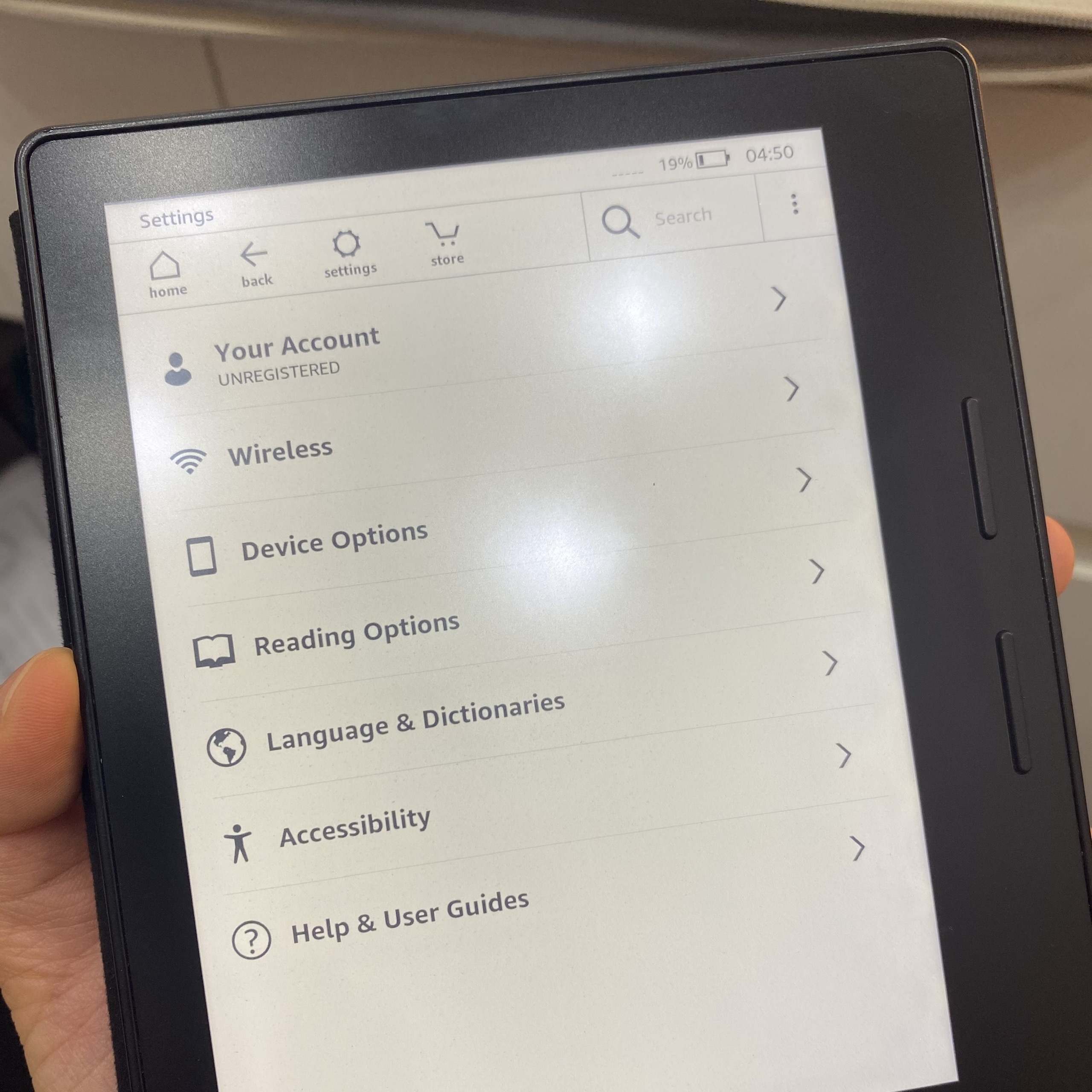 Máy đọc sách Kindle Oasis 1 Likenew