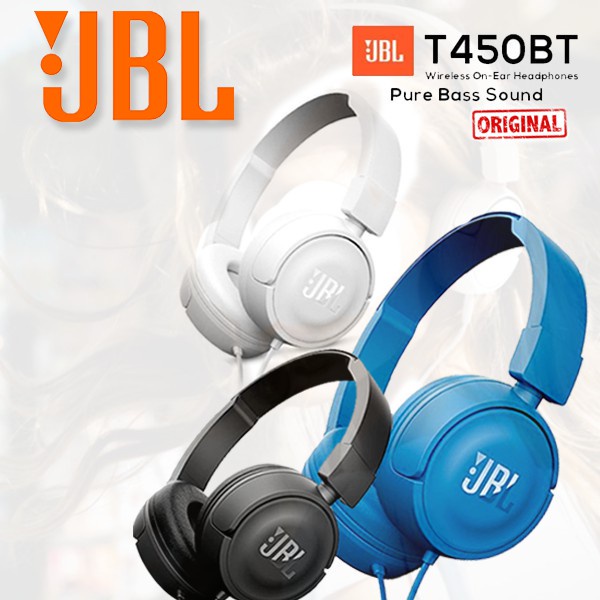 JBL 450BT/E500BT Stereo Headset Wireless Bluetooth Headphones
