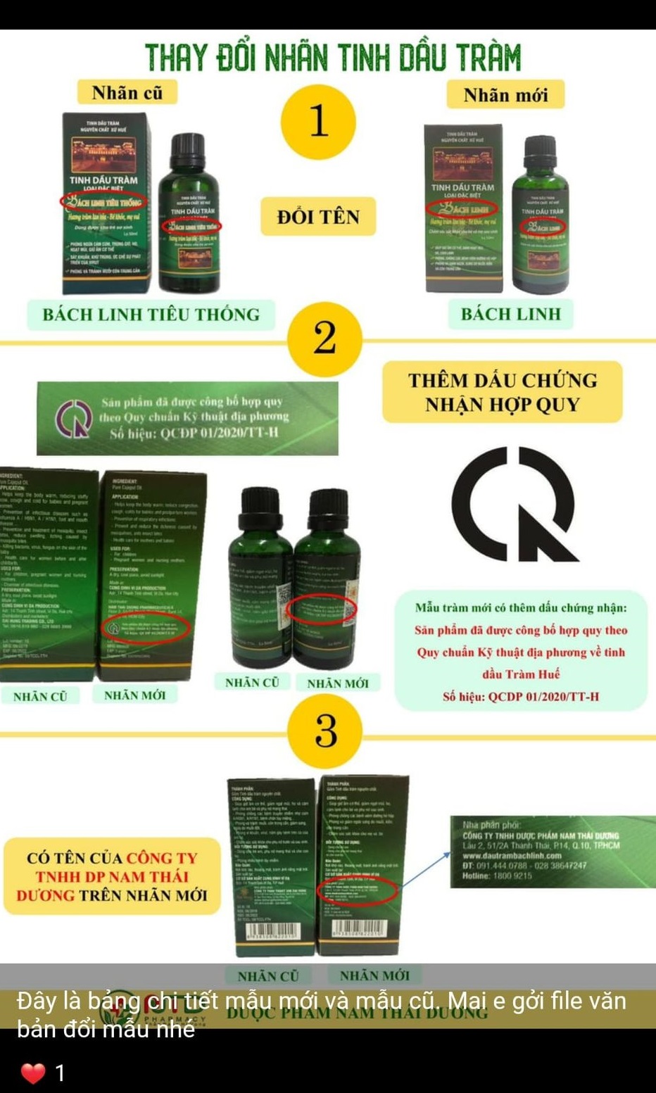 TINH DẦU TRÀM BÁCH LINH TIÊU THỐNG 50ml