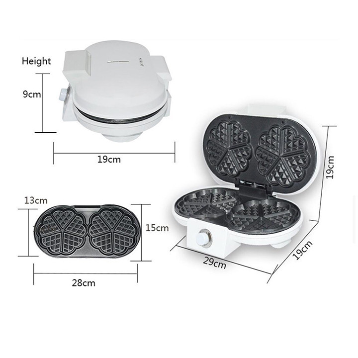 Máy làm bánh Waffle Sokany đôi