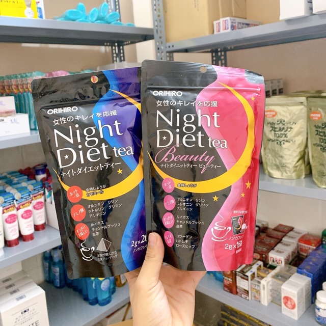 Trà giảm cân Orihiro Night Diet Tea Nhật Bản