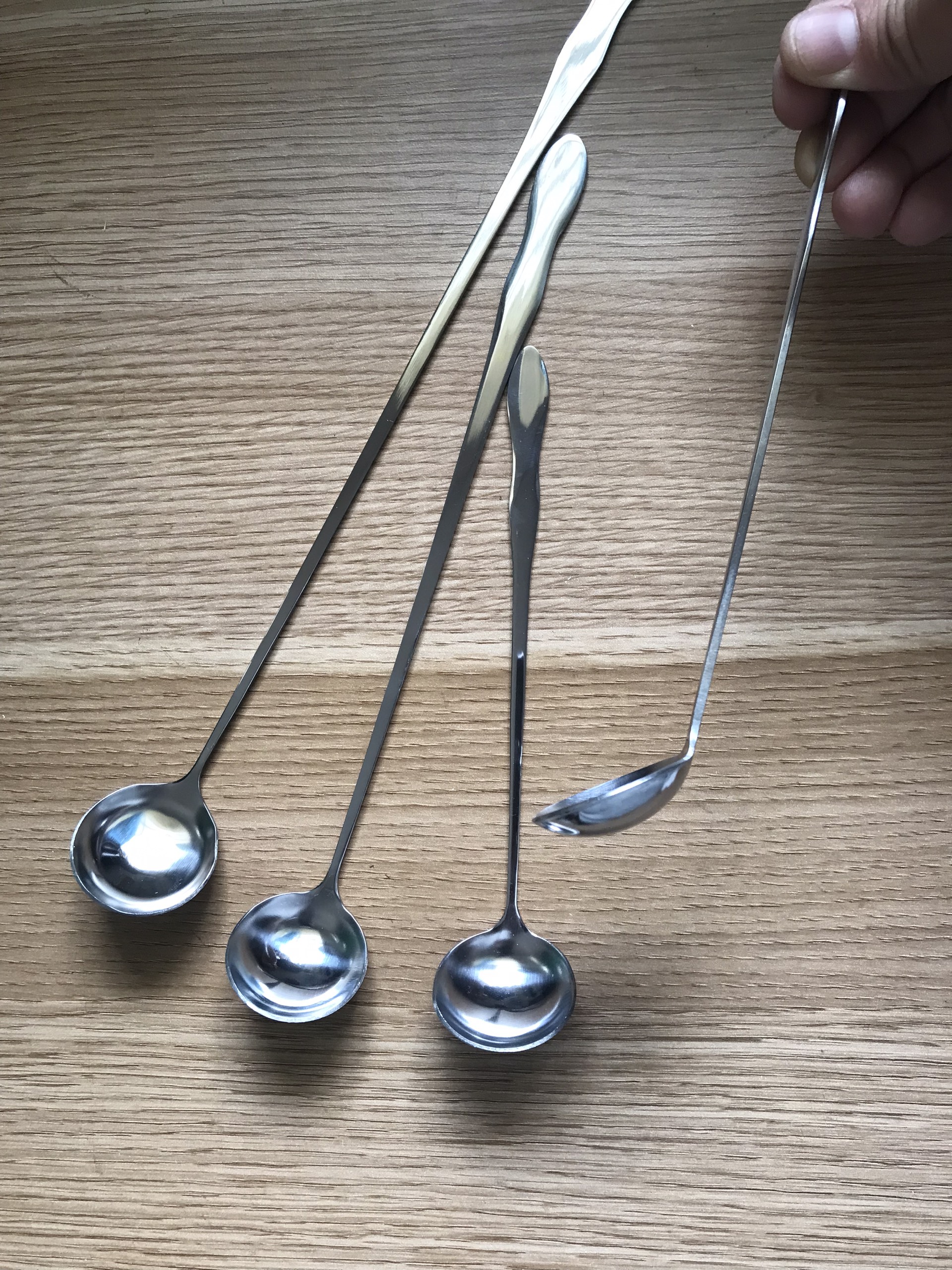 Muỗng inox cán dài inox 304 cao cấp