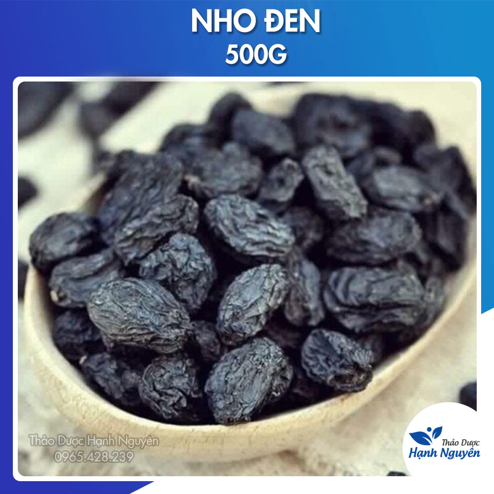Nho khô đen không hạt 500g - Thảo Dươc Hạnh Nguyên