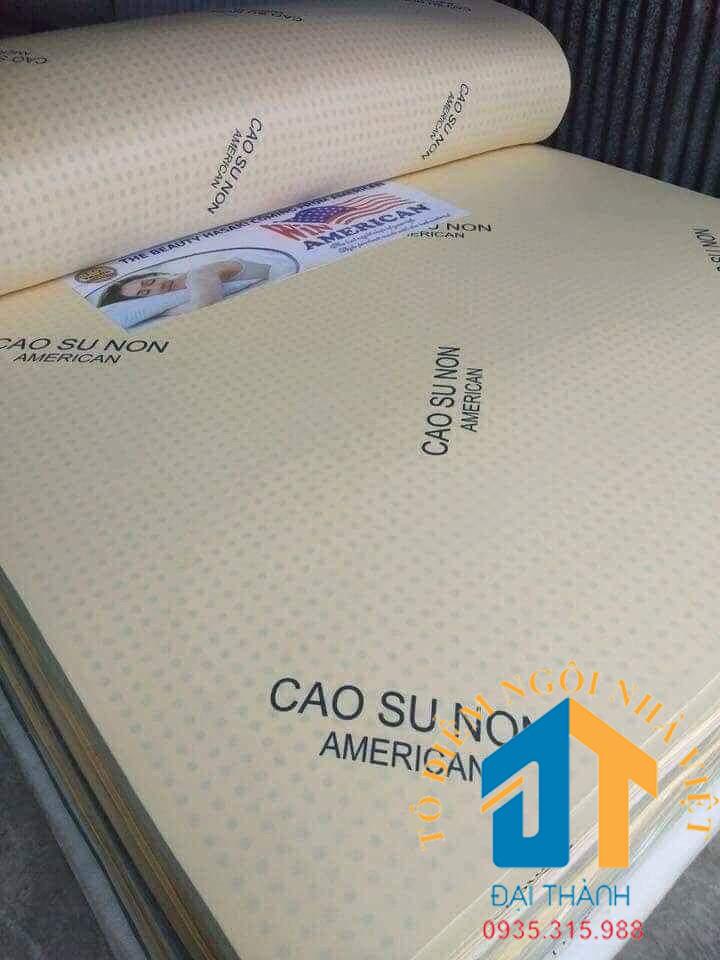 Nệm  cao su non AMERICAN 140x200x10cm