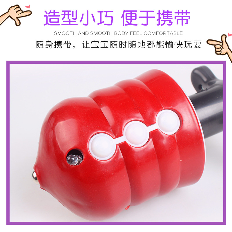 Con Quay Trụ Gỗ Phát Sáng Có Nhạc