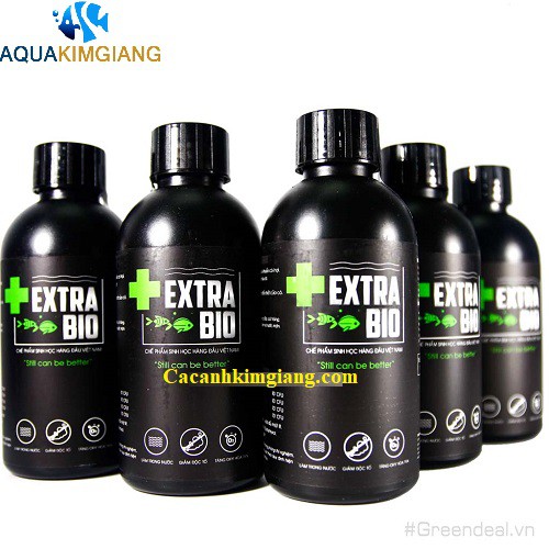 Men vi sinh EXTRA BIO cho hồ cá luôn trong sạch(chai 250ml)