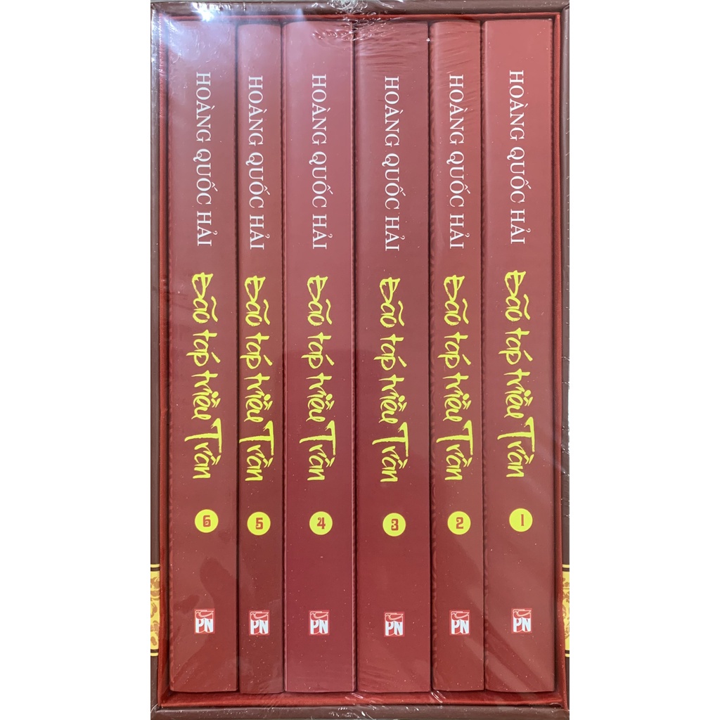 Sách - Bão Táp Triều Trần (Tái Bản 2022) - Boxset 6 cuốn