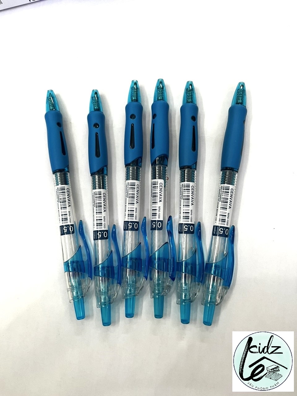 (HCM) Bút nước Bấm CENVAVA MINI-1000 ngòi 0.5mm ( Hộp 12 cây)