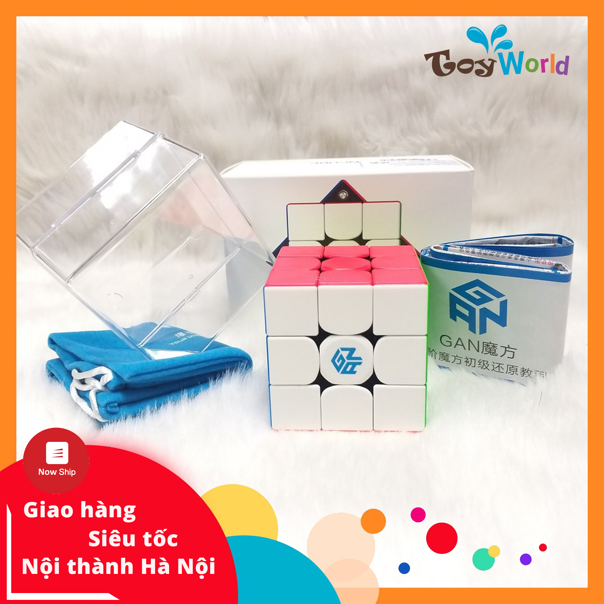 [CuBinRubik] Rubik GAN 356M 3x3 Standard (có nam châm)