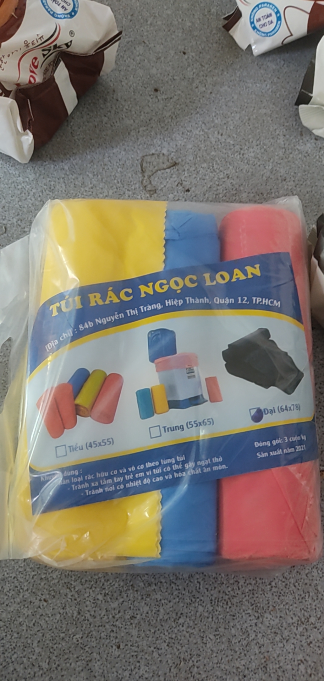 [HCM]TÚI ĐỰNG RÁC ĐỦ SIZE TRUNG-ĐẠI-TIỂU