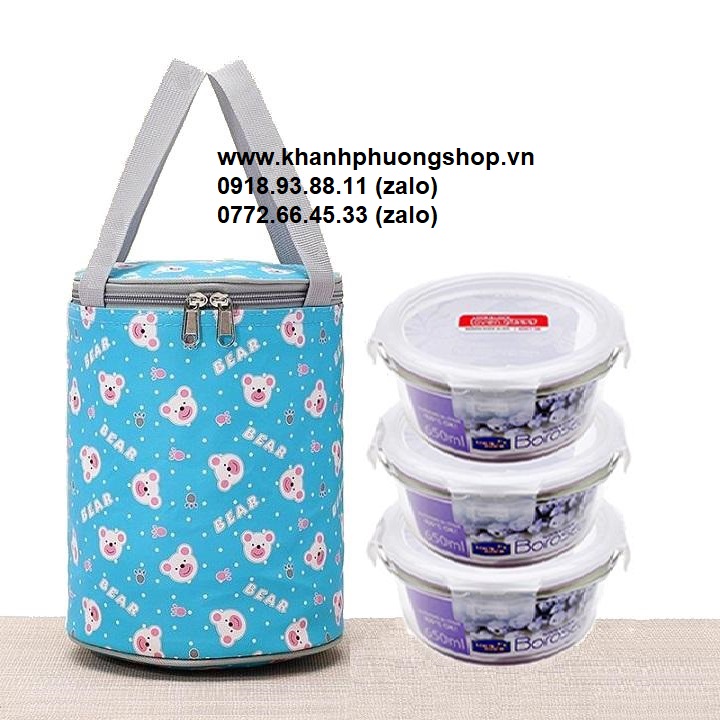[HCM]hộp cơm thủy tinh lock&lock - hộp cơm thủy tinh