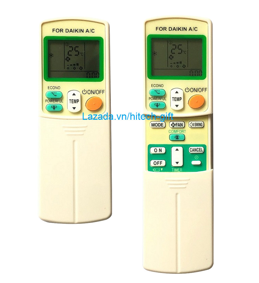 Remote dùng cho máy lạnh daikin điều khiển điều hòa arc433a87 ftkd25 ftkd35 econo powerful