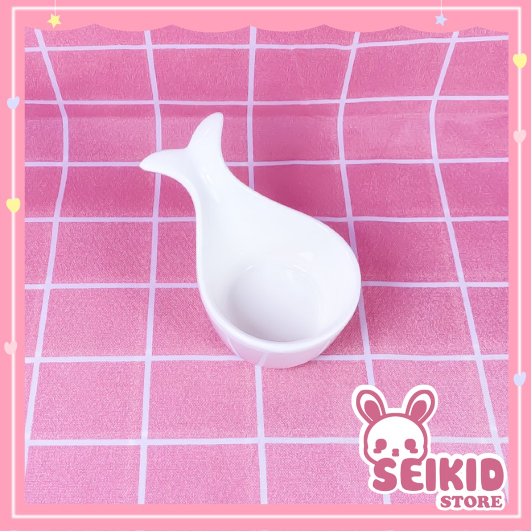 Bát Sứ Hình Đuôi Cá Cho Bé Ăn Dặm Seikid