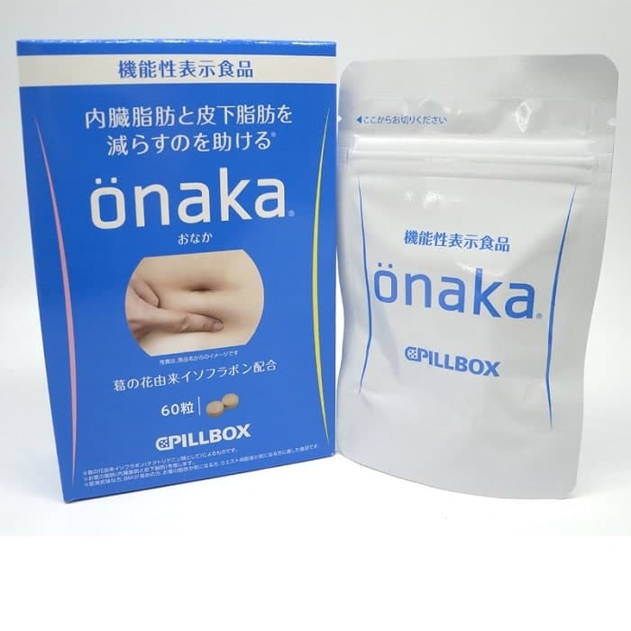 Viên uống đào thải mỡ bụng Onaka Nhật Bản