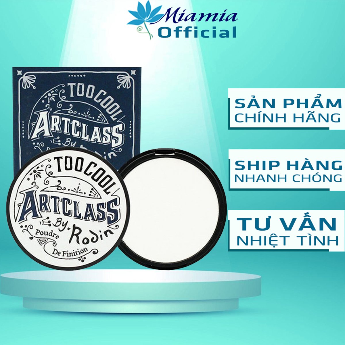 Phấn Phủ TOO COOL FOR SCHOOL Artclass By Rodin Finish Setting Pact Nén 4g [CAM KẾT CHÍNH HÃNG]