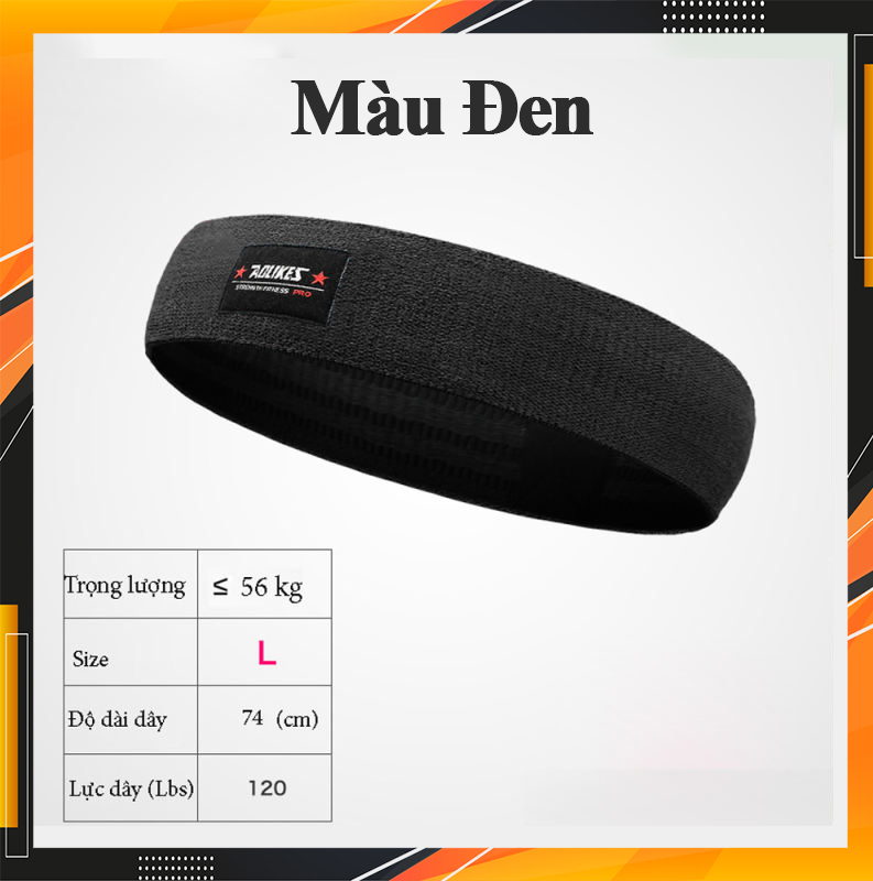 Dây Đàn Hồi Kháng Lực Tập Mông Miniband Aolikes EROS