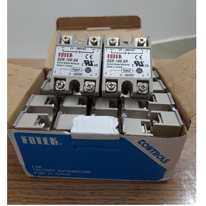 Fotek SSR 25DA Rơ le bán dẫn, rơ le rắn 25A